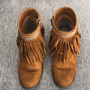 Steve Madden suede ankle boots